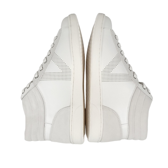 Vionic Mott Malcom Men's Sneakers High Top Comfort Shoe in White - Picture 6 of 11